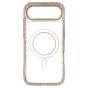 Brilliance LUX iPhone 17 Air Chrome-Plated Magnetic Clear TPU + Acrylic Phone Case Gold Titanium