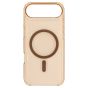 Brilliance LUX iPhone 17 Air High-Clarity Transparent Clear PC Magnetic Phone Case Gold