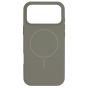 Brilliance LUX iPhone 17 Air Magnetic Solid Silicone with Open-Area Camera Cutout Phone Case Gray Titanium