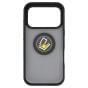 Brilliance LUX iPhone 17 Pro Hybrid Shell Anti-shock Ring Kickstand TPU Matte Case Black