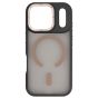 Brilliance LUX iPhone 17 Pro Silicone-Feel Magnetic Hybrid TPU + PC Phone Case Desert Titanium