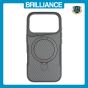 Brilliance LUX iPhone 17 Pro TPU+PC Magnetic Airbag Anti-fall Phone Case Black
