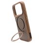 Brilliance LUX iPhone 17 Pro TPU+PC Magnetic Airbag Anti-fall Phone Case Gold