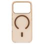 Brilliance LUX iPhone 17 Pro High-Clarity Transparent Clear PC Magnetic Phone Case Gold