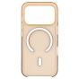 Brilliance LUX iPhone 17 Pro High-Clarity Transparent Clear PC Magnetic Phone Case Gold