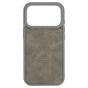 Brilliance LUX iPhone 17 Pro Matte Magnetic TPU+PC+PU leather Phone Case Gray