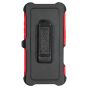 Brilliance HEAVY DUTY iPhone 17 Pro (Pro Series) + Magnetic Case Red + Black