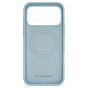 Brilliance LUX iPhone 17 Pro Max Silicone with BackSide 360° Rotating Wrist Strap Magnetic Phone Case Sky Blue
