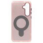 Brilliance LUX Samsung S25 Glitter Sparkle Magnetic Clear TPU + Acrylic with Kickstand Phone Case Pink