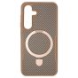 Brilliance LUX Samsung S25 TPU+PC Magnetic Airbag Anti-fall Phone Case Gold