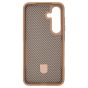 Brilliance LUX Samsung S25 TPU+PC Magnetic Airbag Anti-fall Phone Case Gold