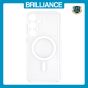 Brilliance LUX Samsung S25 High-Clarity Transparent Clear PC Magnetic Phone Case