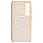 Brilliance LUX Samsung S25 High-Clarity Transparent Clear PC Magnetic Phone Case Gold
