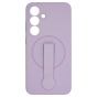 Brilliance LUX Samsung S25 Silicone with BackSide 360Ã‚Â° Rotating Wrist Strap Magnetic Phone Case Purple