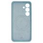 Brilliance LUX Samsung S25 Silicone with BackSide 360° Rotating Wrist Strap Magnetic Phone Case Sky Blue