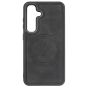 Brilliance LUX Samsung S25 Matte Magnetic TPU+PC+PU leather Phone Case Black