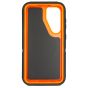 Brilliance HEAVY DUTY Samsung S25 (Pro Series) + Magnetic Case Black + Orange
