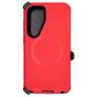 Brilliance HEAVY DUTY Samsung S25 (Pro Series) + Magnetic Case Red + Black