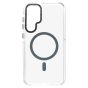 Brilliance LUX Samsung S25 Plus Clear Magnetic Hybrid TPU + Acrylic Phone Case Gray