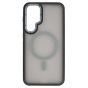 Brilliance LUX Samsung S25 Plus Silicone-Feel Magnetic Hybrid TPU + PC Phone Case Gray