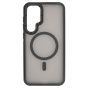 Brilliance LUX Samsung S25 Plus Silicone-Feel Magnetic Hybrid TPU + PC Phone Case Black