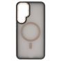 Brilliance LUX Samsung S25 Plus Silicone-Feel Magnetic Hybrid TPU + PC Phone Case Desert Titanium