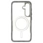 Brilliance LUX Samsung S25 Plus Chrome-Plated Magnetic Clear TPU + Acrylic Phone Case Black Titanium