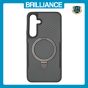 Brilliance LUX Samsung S25 Plus TPU+PC Magnetic Airbag Anti-fall Phone Case Black