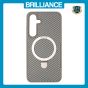 Brilliance LUX Samsung S25 Plus TPU+PC Magnetic Airbag Anti-fall Phone Case Gray
