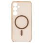 Brilliance LUX Samsung S25 Plus High-Clarity Transparent Clear PC Magnetic Phone Case Gold