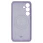 Brilliance LUX Samsung S25 Plus Silicone with BackSide 360Ã‚Â° Rotating Wrist Strap Magnetic Phone Case Purple