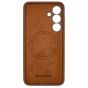 Brilliance LUX Samsung S25 Plus Magnetic Solid Silicone with Open-Area Camera Cutout Phone Case Brown
