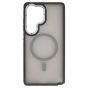 Brilliance LUX Samsung S25 Ultra Silicone-Feel Magnetic Hybrid TPU + PC Phone Case Gray