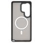 Brilliance LUX Samsung S25 Ultra Silicone-Feel Magnetic Hybrid TPU + PC Phone Case Gray
