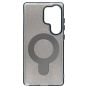 Brilliance LUX Samsung S25 Ultra Glitter Sparkle Magnetic Clear TPU + Acrylic with Kickstand Phone Case Black