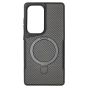Brilliance LUX Samsung S25 Ultra TPU+PC Magnetic Airbag Anti-fall Phone Case Black