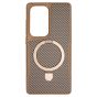 Brilliance LUX Samsung S25 Ultra TPU+PC Magnetic Airbag Anti-fall Phone Case Gold