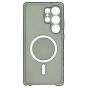 Brilliance LUX Samsung S25 Ultra High-Clarity Transparent Clear PC Magnetic Phone Case Black