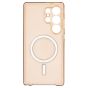 Brilliance LUX Samsung S25 Ultra High-Clarity Transparent Clear PC Magnetic Phone Case Gold
