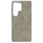 Brilliance LUX Samsung S25 Ultra Matte Magnetic TPU+PC+PU leather Phone Case Gray