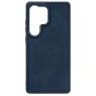 Brilliance LUX Samsung S25 Ultra Matte Magnetic TPU+PC+PU leather Phone Case Royal Blue