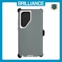 Brilliance HEAVY DUTY Samsung S25 Ultra (Pro Series) Case Grey White