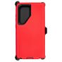 Brilliance HEAVY DUTY Samsung S25 Ultra (Pro Series) Case Red Black