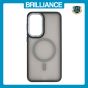 Brilliance LUX Samsung S25 FE Silicone-Feel Magnetic Hybrid TPU + PC Phone Case Gray