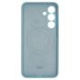 Brilliance LUX Samsung S25 FE Silicone with BackSide 360Ã‚Â° Rotating Wrist Strap Magnetic Phone Case Sky Blue