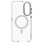 Brilliance LUX Samsung S25 Edge Clear Magnetic Hybrid TPU + Acrylic Phone Case Black