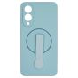 Brilliance LUX Samsung S25 Edge Silicone with BackSide 360Ã‚Â° Rotating Wrist Strap Magnetic Phone Case Sky Blue