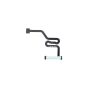 Samsung A16 4G (A165B / 2024) - Fingerprint Reader With Flex Cable (Water Green)