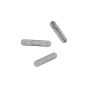iPad Pro 12.9" 3rd Gen (2018) / iPad Pro 11" 1st Gen (2018) Hard Buttons Set (Power / Volume) Silver