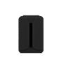 TRUSMI CF07 Series PU Magnetic Triangle Stand Card Holder Black